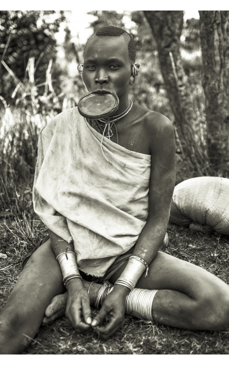 ART - PHOTO ARTISTIQUE Omo Valley 08 - Photo femme peuple autochtone, Portait Femme